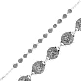 Silver Filigree Women's Bracelet